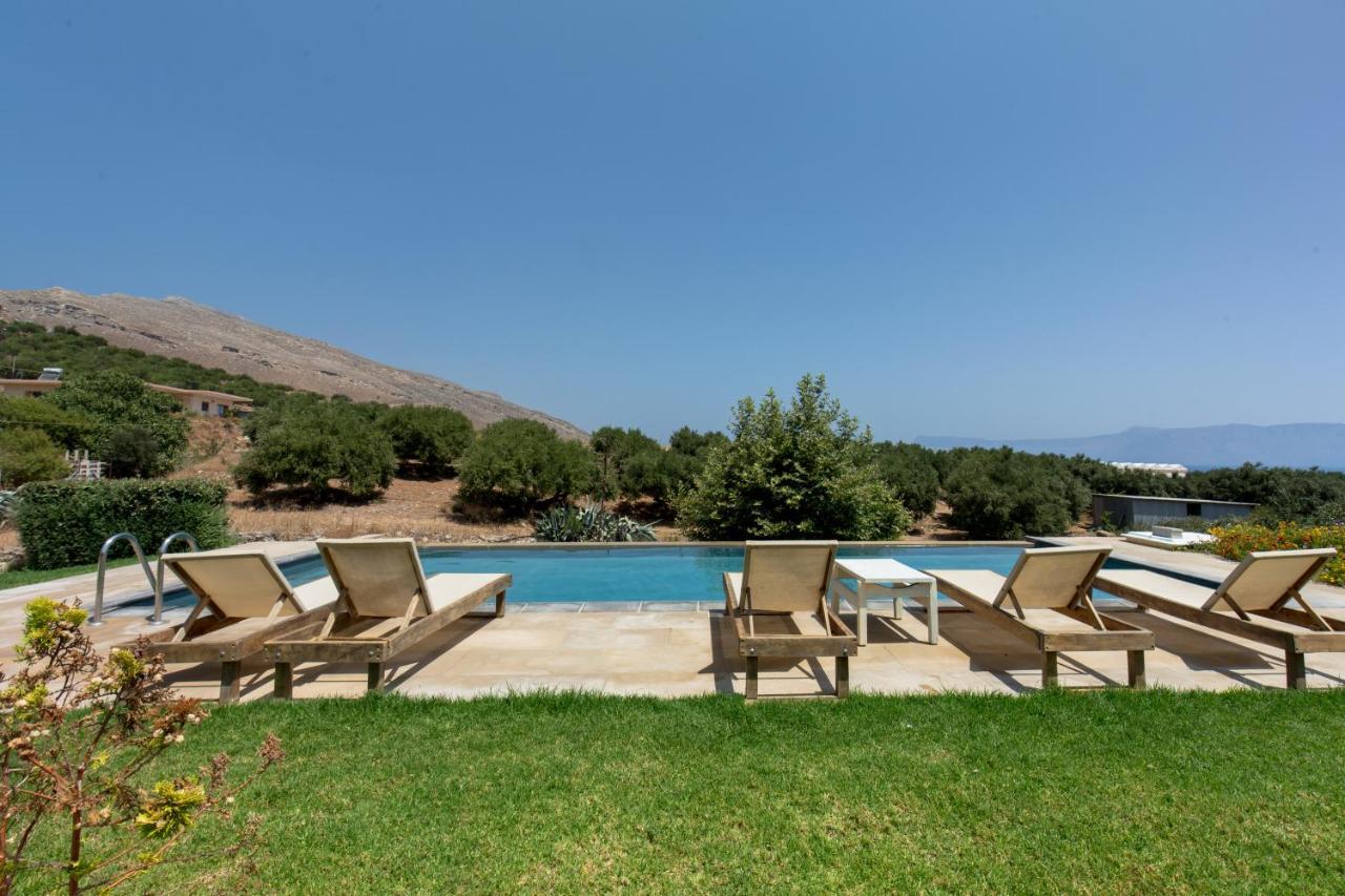 Agarathos Traditional Rooms - Pool - Kaliviani -On The Road To Balos Eksteriør bilde