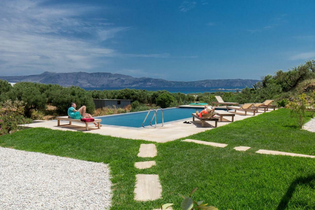 Agarathos Traditional Rooms - Pool - Kaliviani -On The Road To Balos Eksteriør bilde